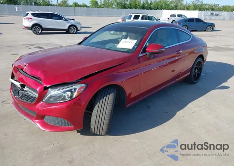 2017 Mercedes-Benz C 300 from USA, damaged, VIN WDDWJ4JB8HF434759